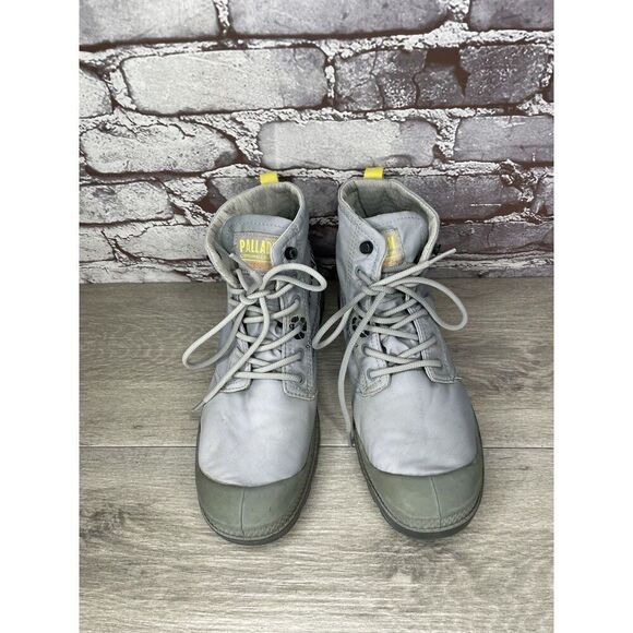 Palladium Pampa Travel Lite Slate Gray Lightweight Comfort Mesh Boots Men 7M US main image 15